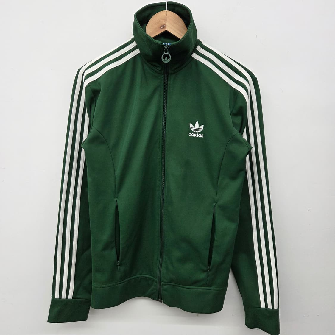 아디다스져지 삼선 트랙탑 자켓 그린 여m 상품이미지2