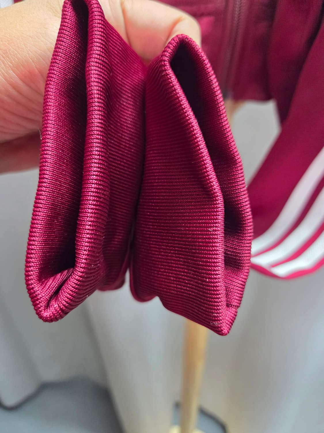 아디다스 트레이닝복  버건디# 미착용 상품이미지5