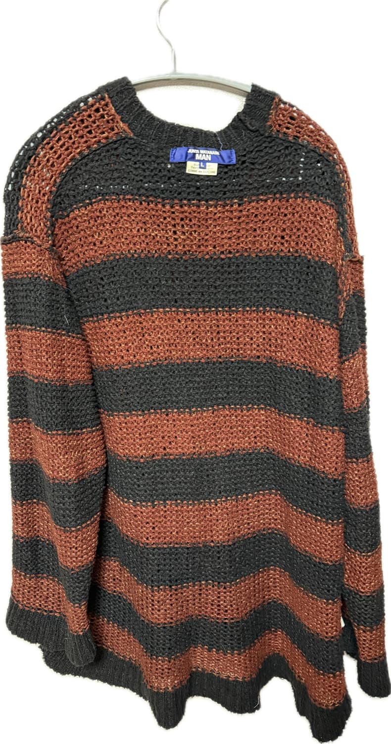 준야 와타나베 스트라이프 그런지 니트 스웨터 상품이미지3