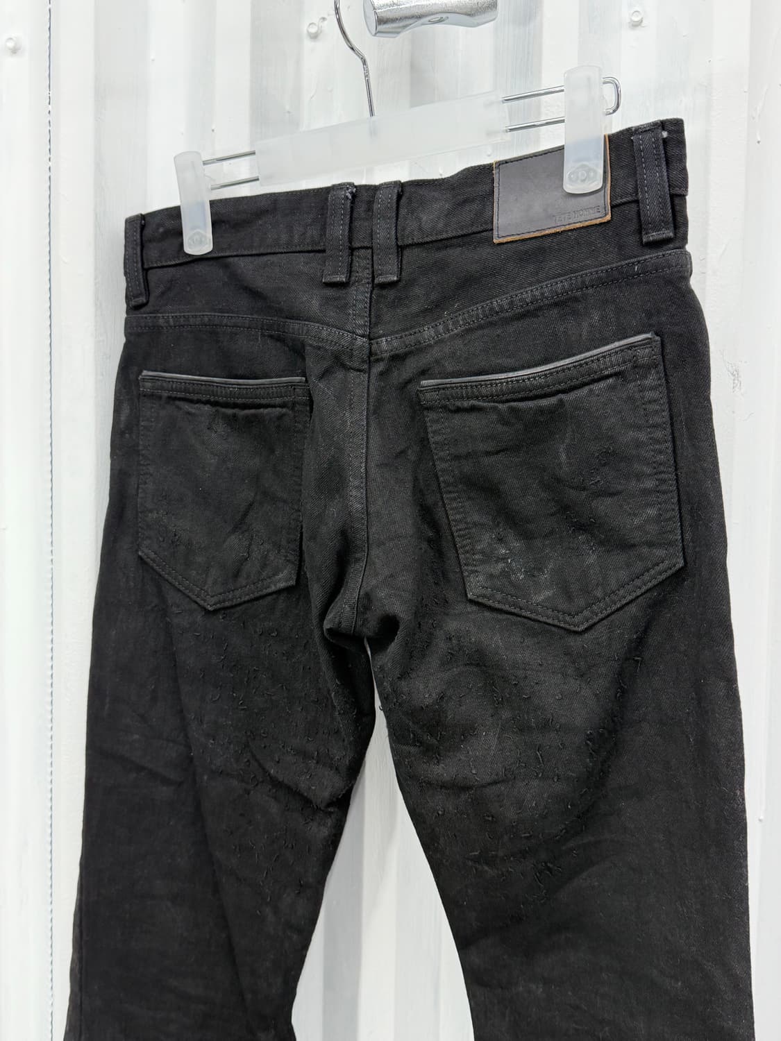 Tete Homme coated damage pants 상품이미지7