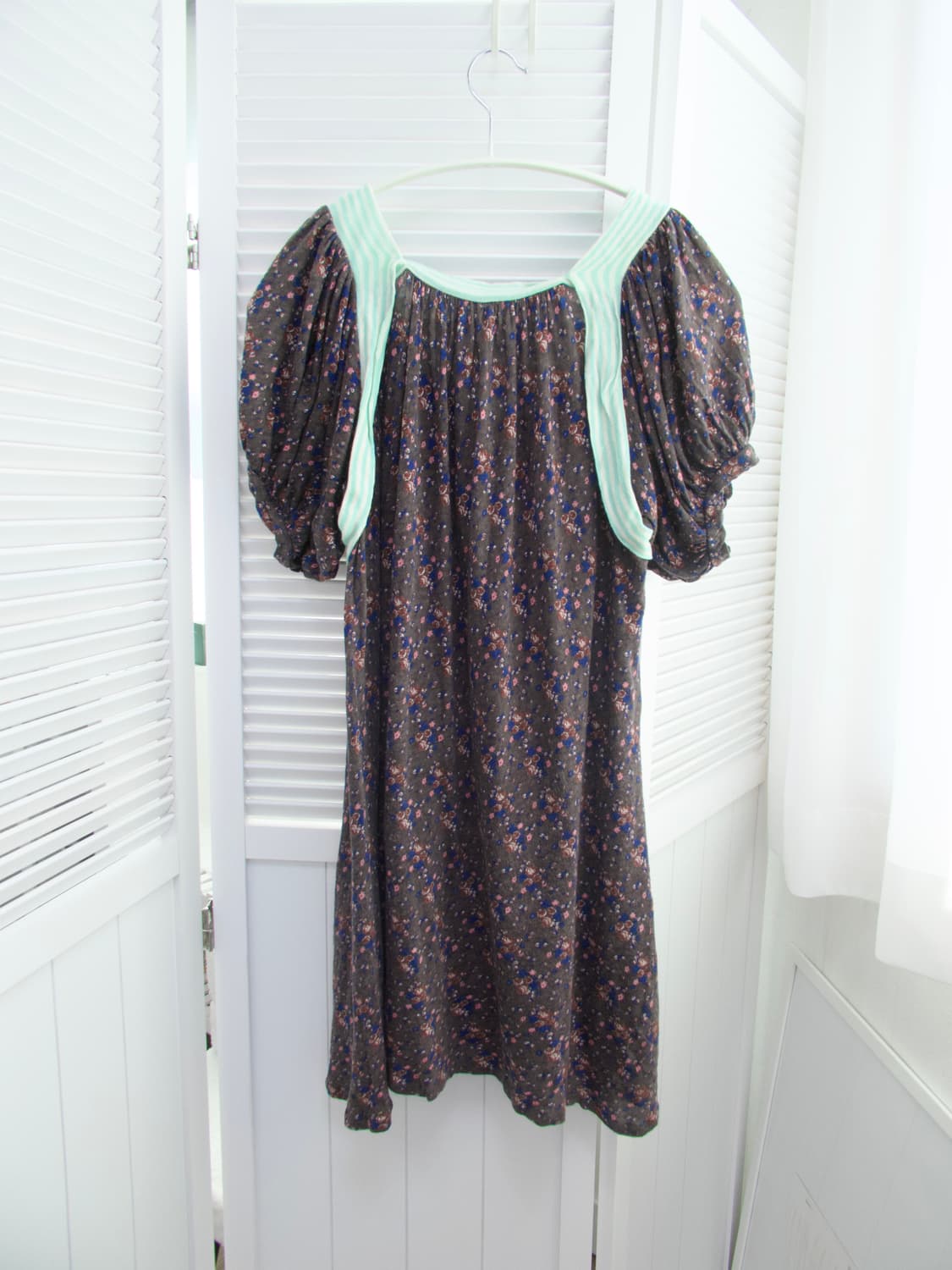 수나오 쿠와하라 민트플로랄 튜닉 상품이미지7