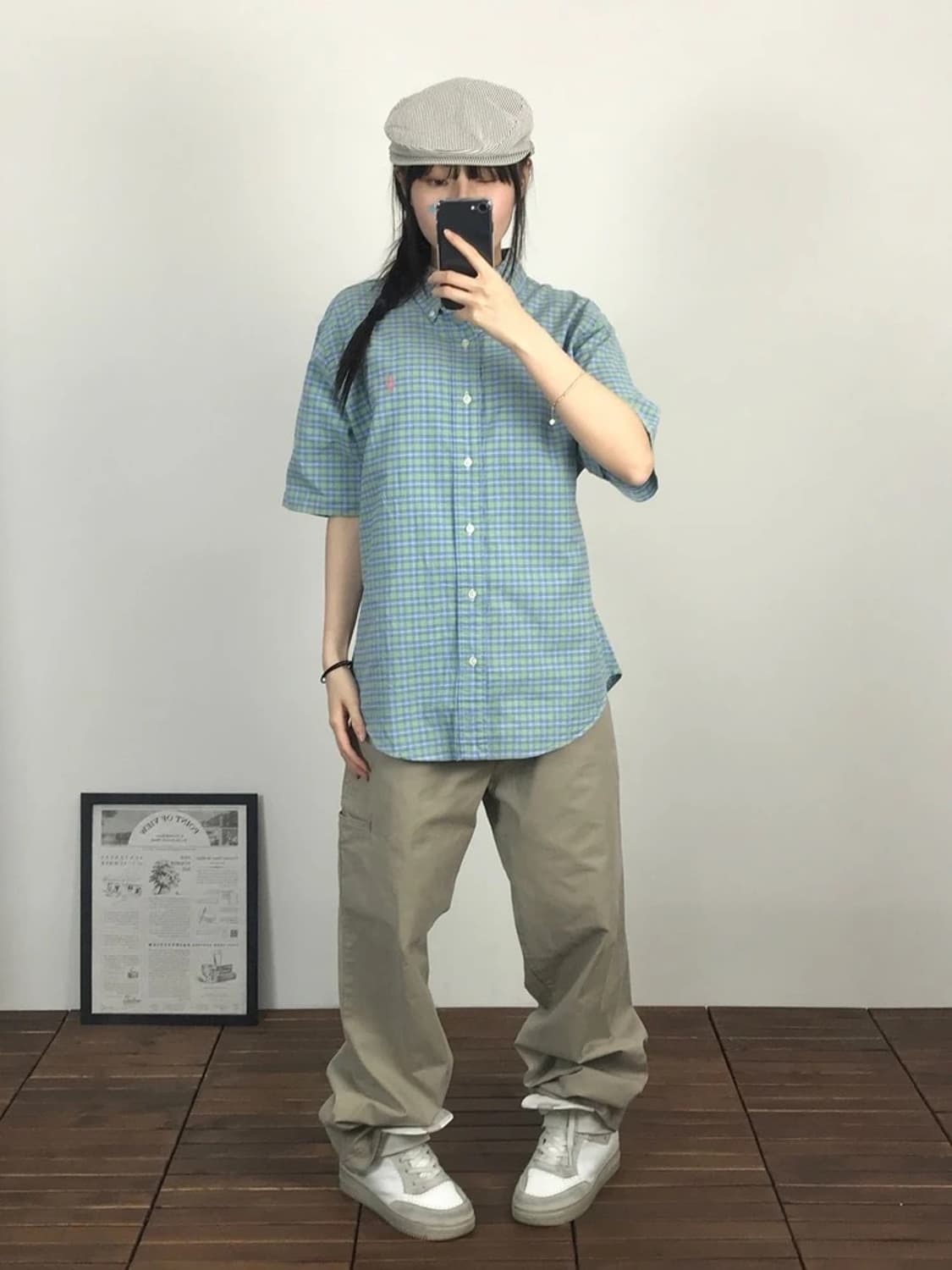 Polo Ralph Lauren Green Check Shirt 상품이미지1