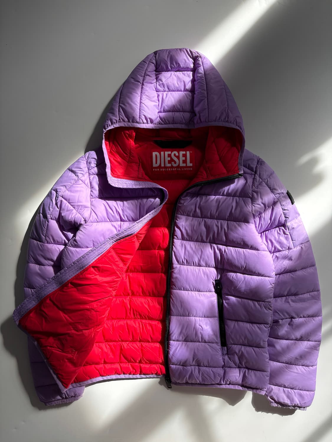 Diesel 디젤 퍼플 다운 자켓 상품이미지5