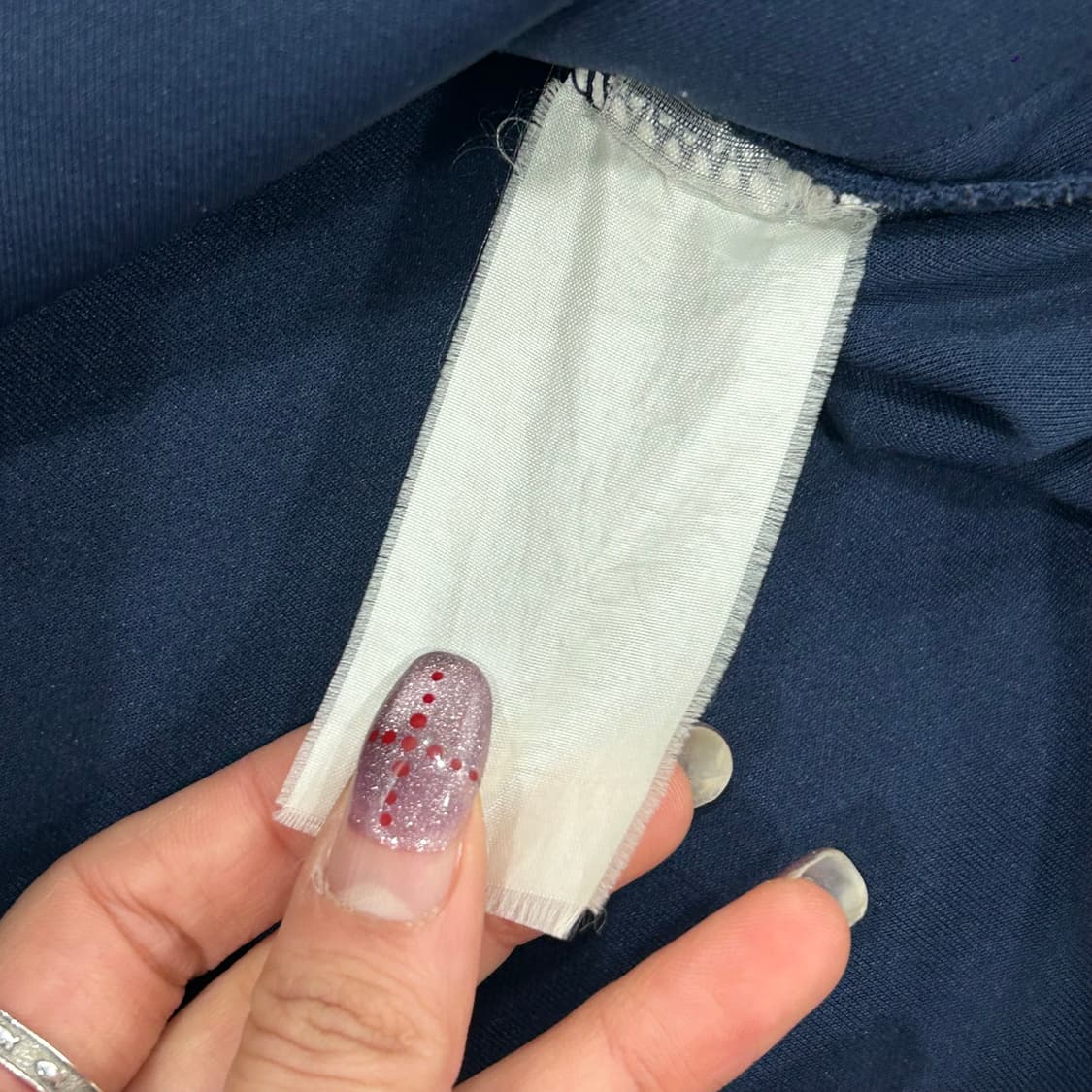 Umbro 엄브로 아이보리 네이비 배색 져지 상품이미지7