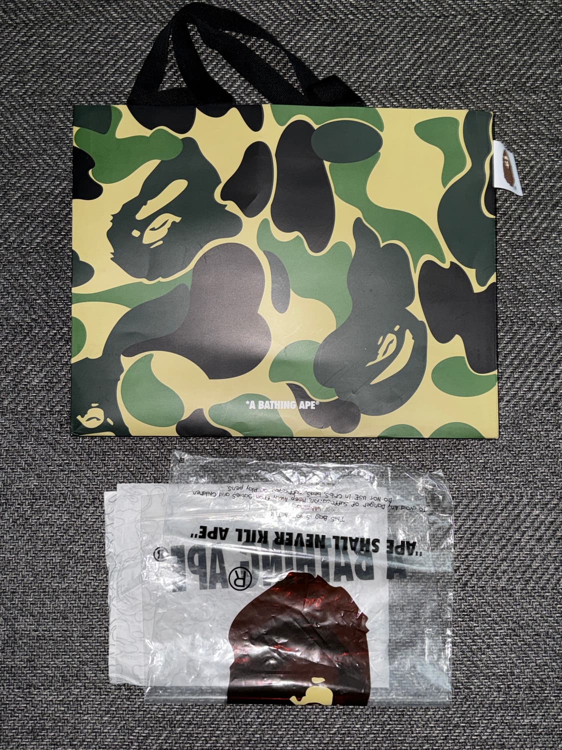 베이프 카모 샤크 네이비 후드집업 L 상품이미지10