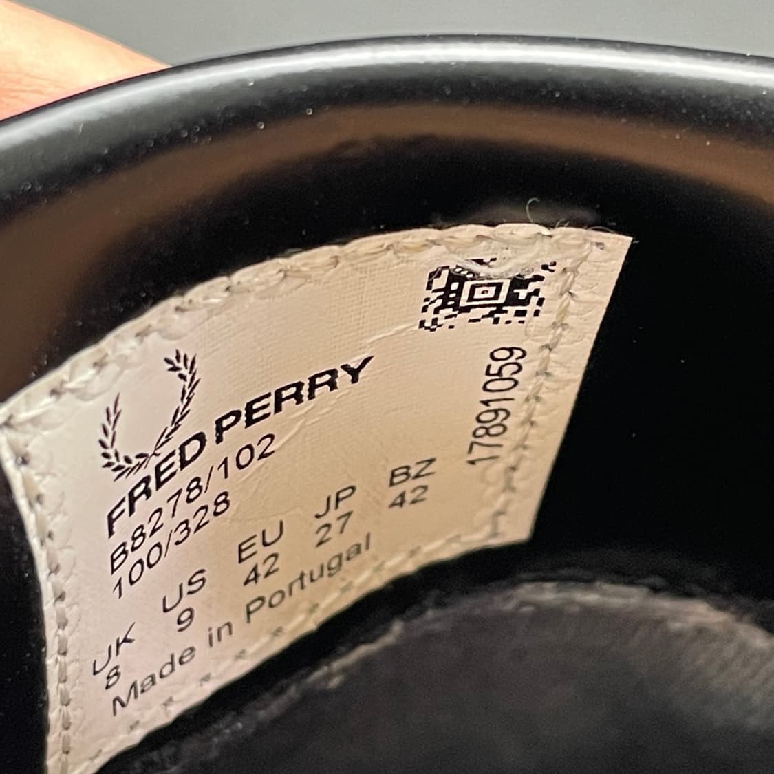 [43] 조지콕스X프레드페리 레더 테슬 로퍼 상품이미지10