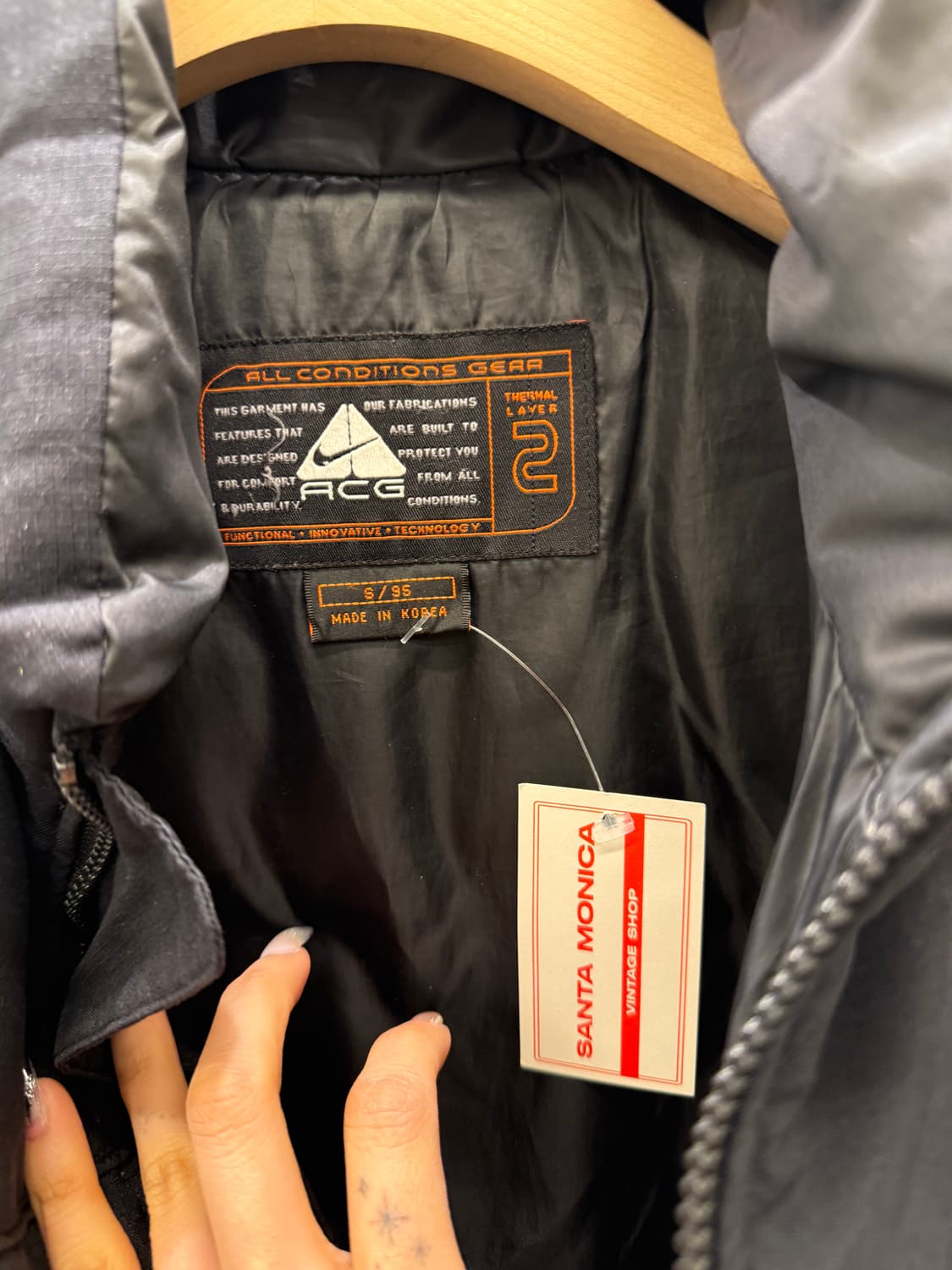 나이키 acg 올드스쿨 립스탑 다운 푸퍼 베스트 U994 상품이미지4