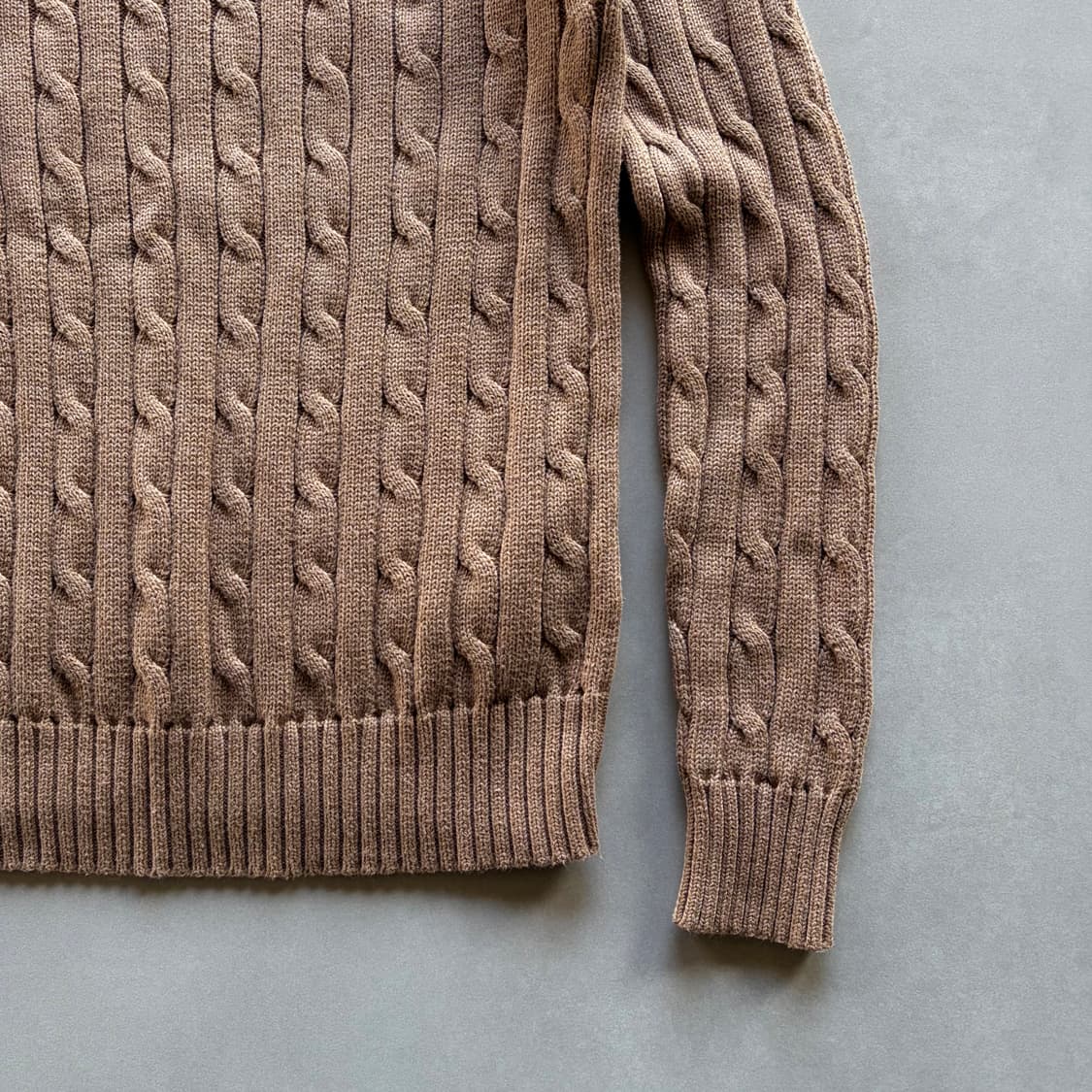 [S]폴로 랄프로렌 꽈배기 케이블 코튼 니트 상품이미지6