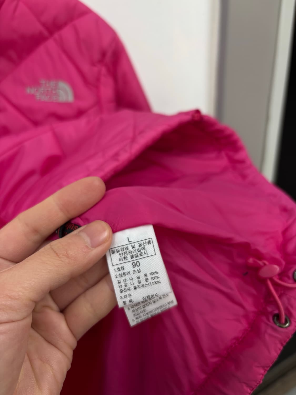 노스페이스 우먼 경량패딩 상품이미지6