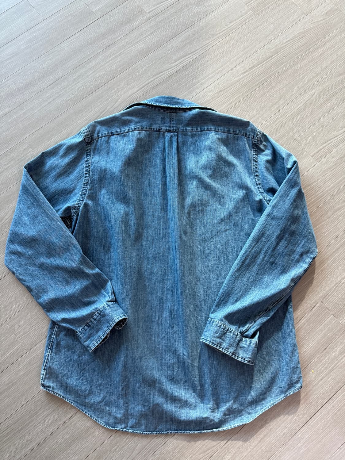 polo 폴로 샴브레이 데님 셔츠 xl 상품이미지4