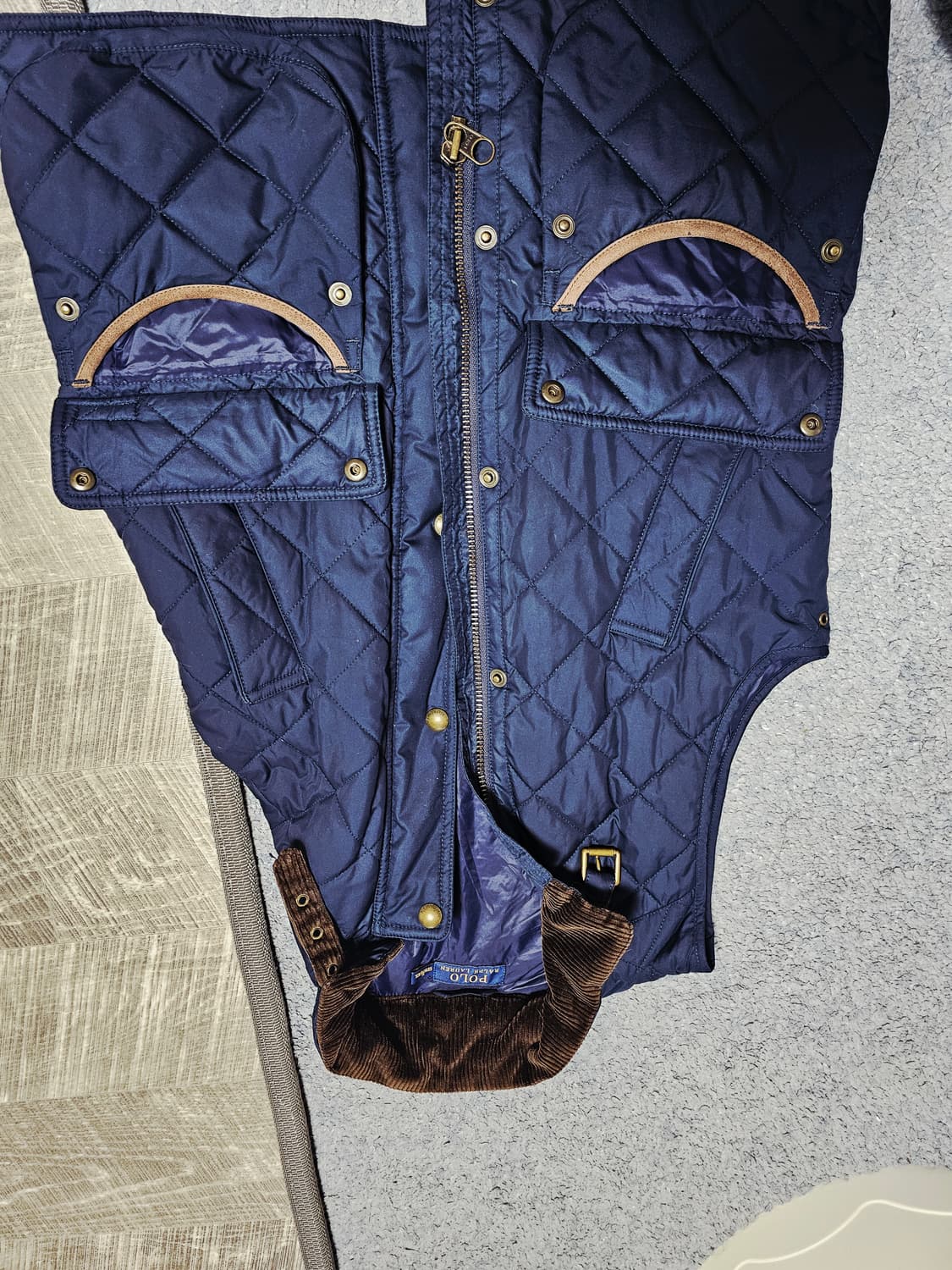 폴로 퀄팅 베스트 상품이미지3