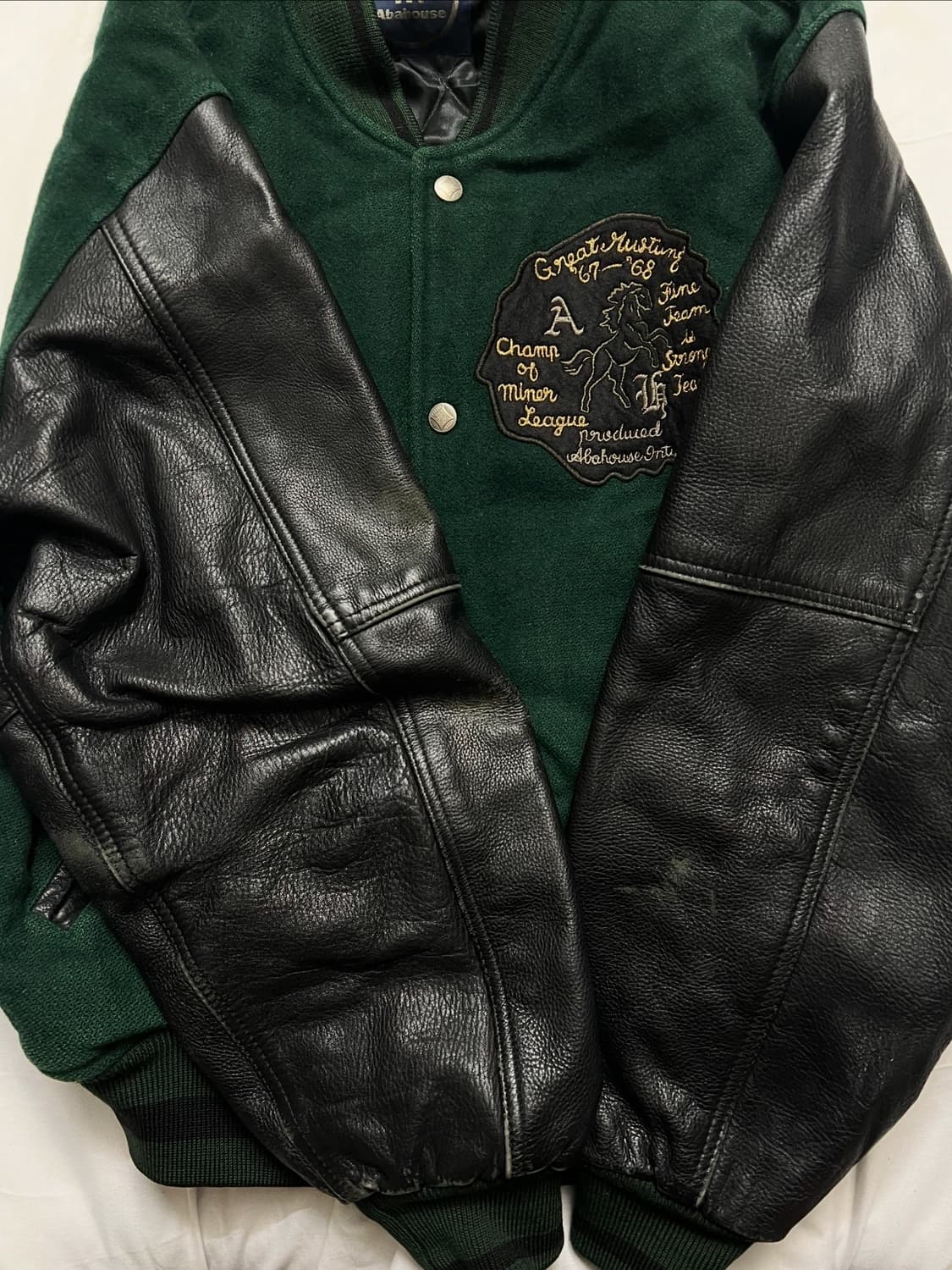 ABAHOUSE 아바하우스 바시티자켓 상품이미지10