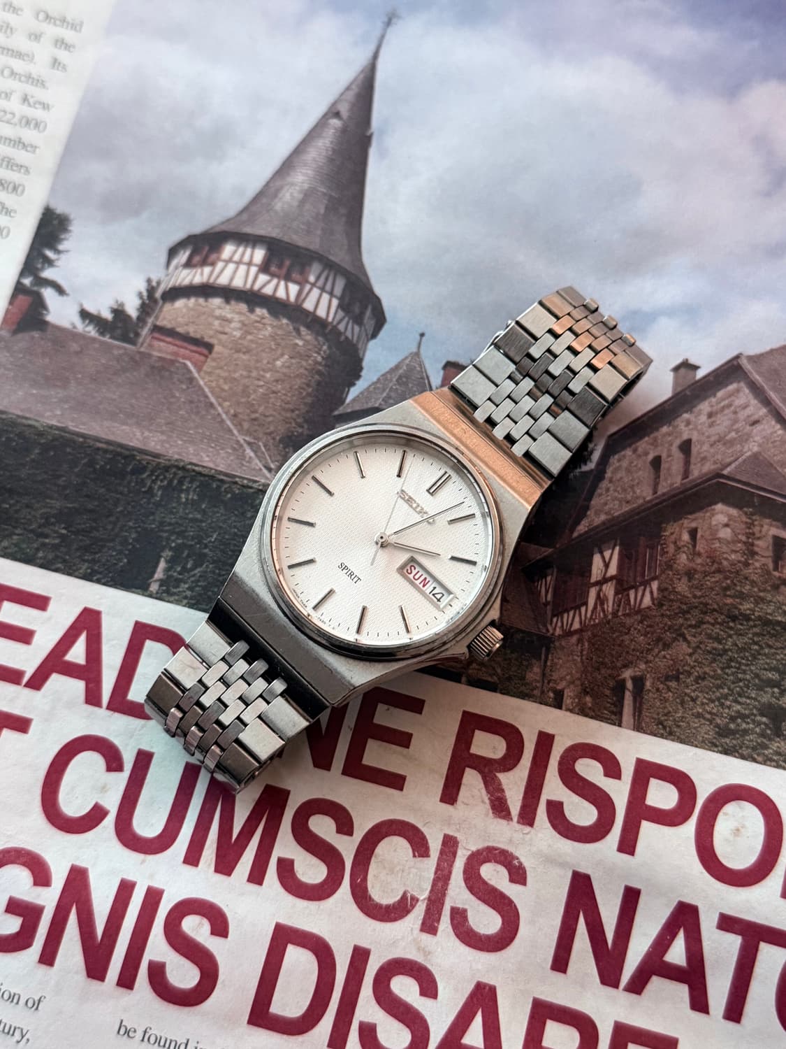 세이코 Seiko 쿼츠 스피릿 데이데이트 상품이미지2