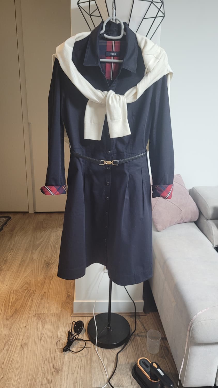 헤지스 여성 면 원피스-95사이즈 상품이미지1