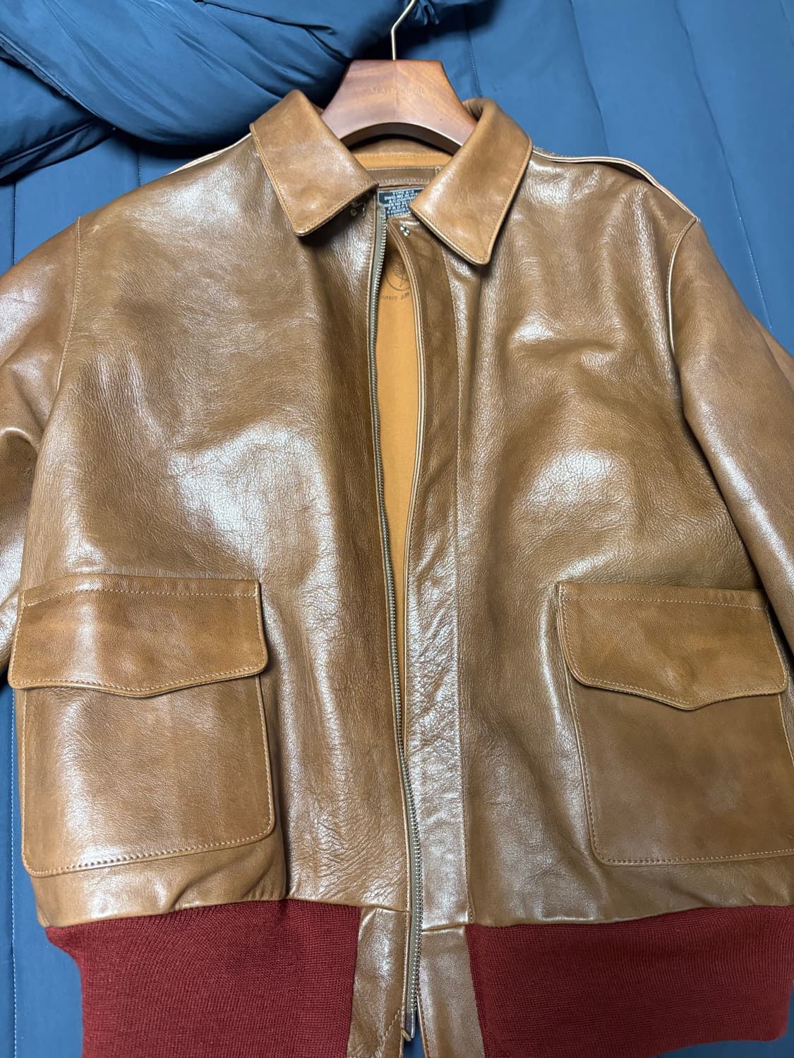 (최종가격) 아카펠라클로딩 a2 신키 홀스하이드 44 상품이미지4