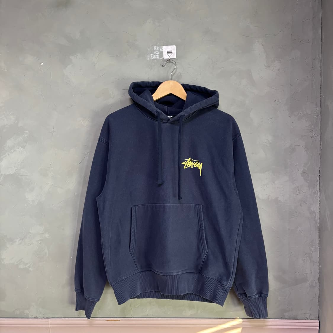 스투시 댄스 에너지 후드 네이비 상품이미지2