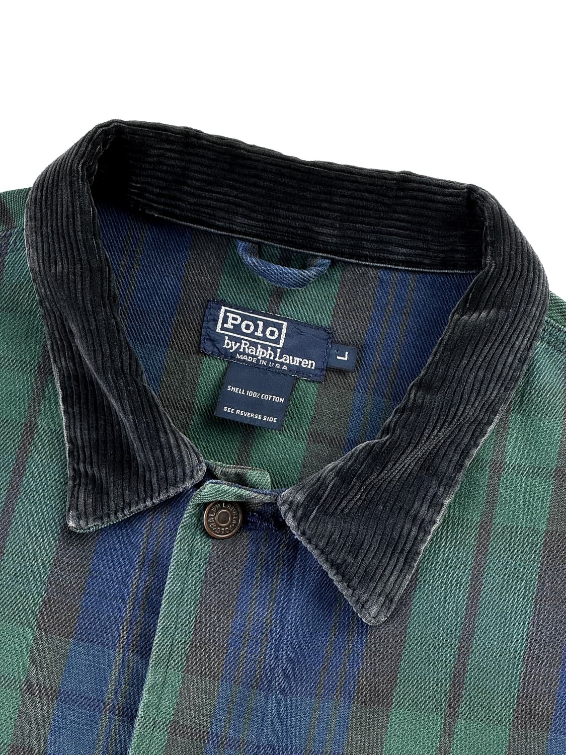 폴로 랄프로렌 블랙와치 타탄체크 자켓 상품이미지4