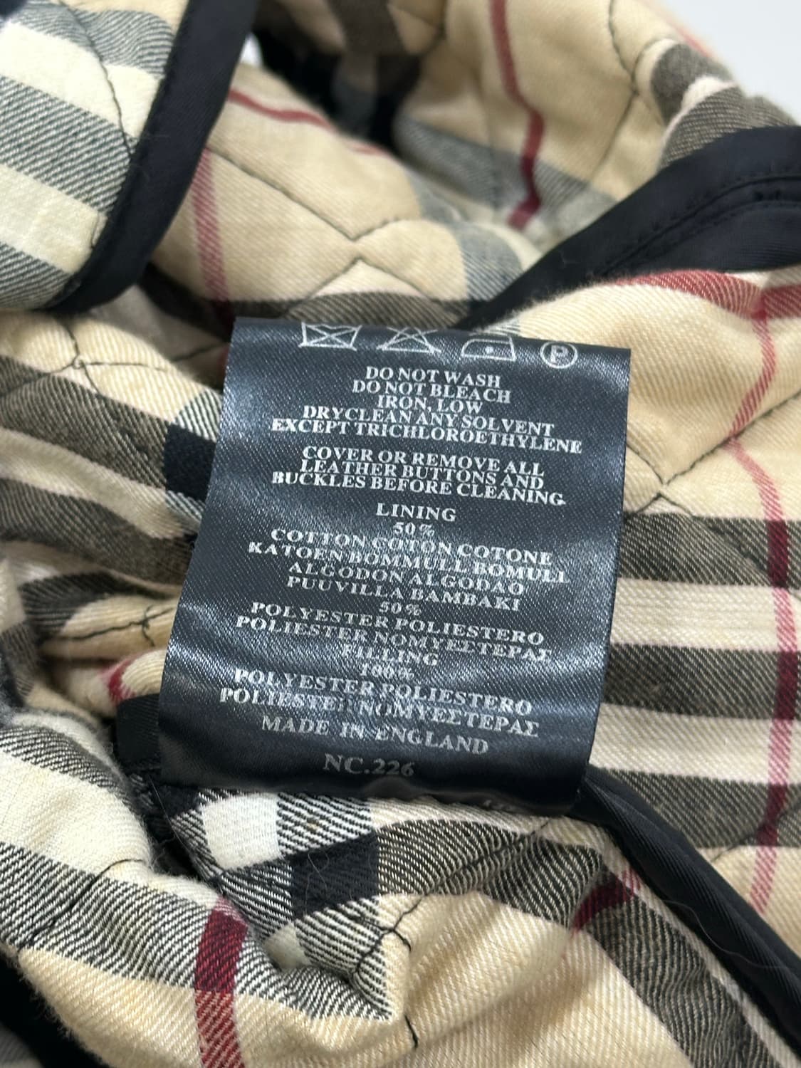 버버리 퀼팅 자켓 상품이미지10