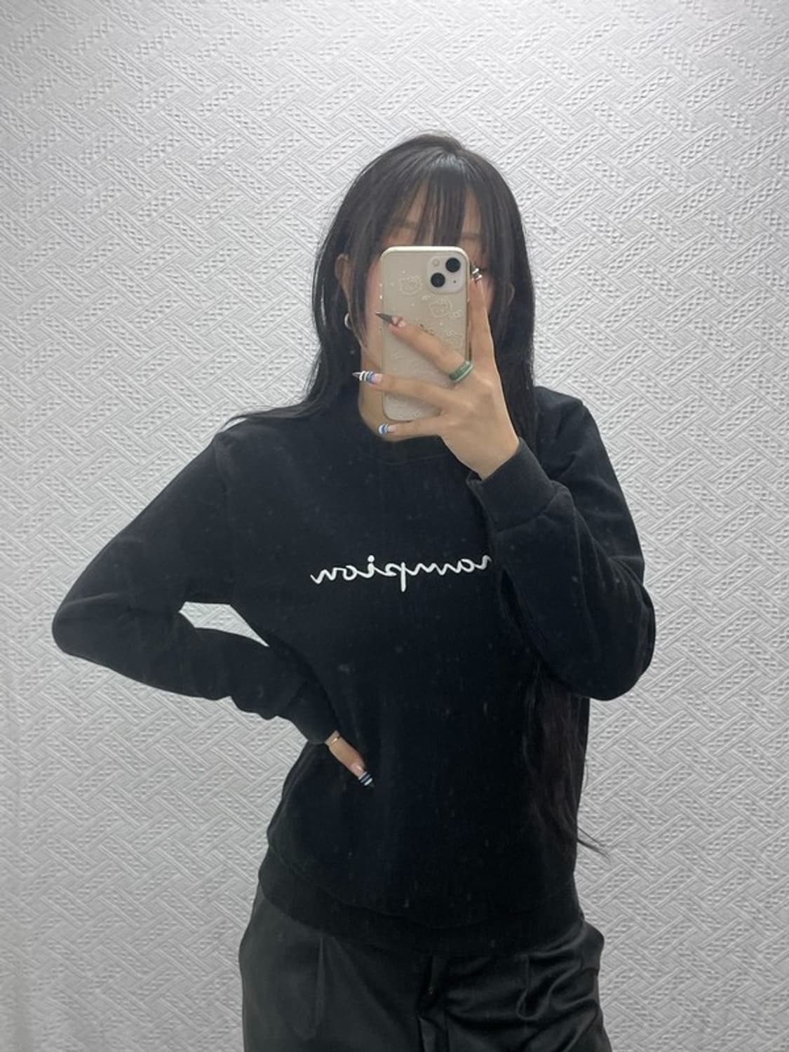 챔피온 리버스위브 빈티지 스펠로고 맨투맨 M C07706 상품이미지1