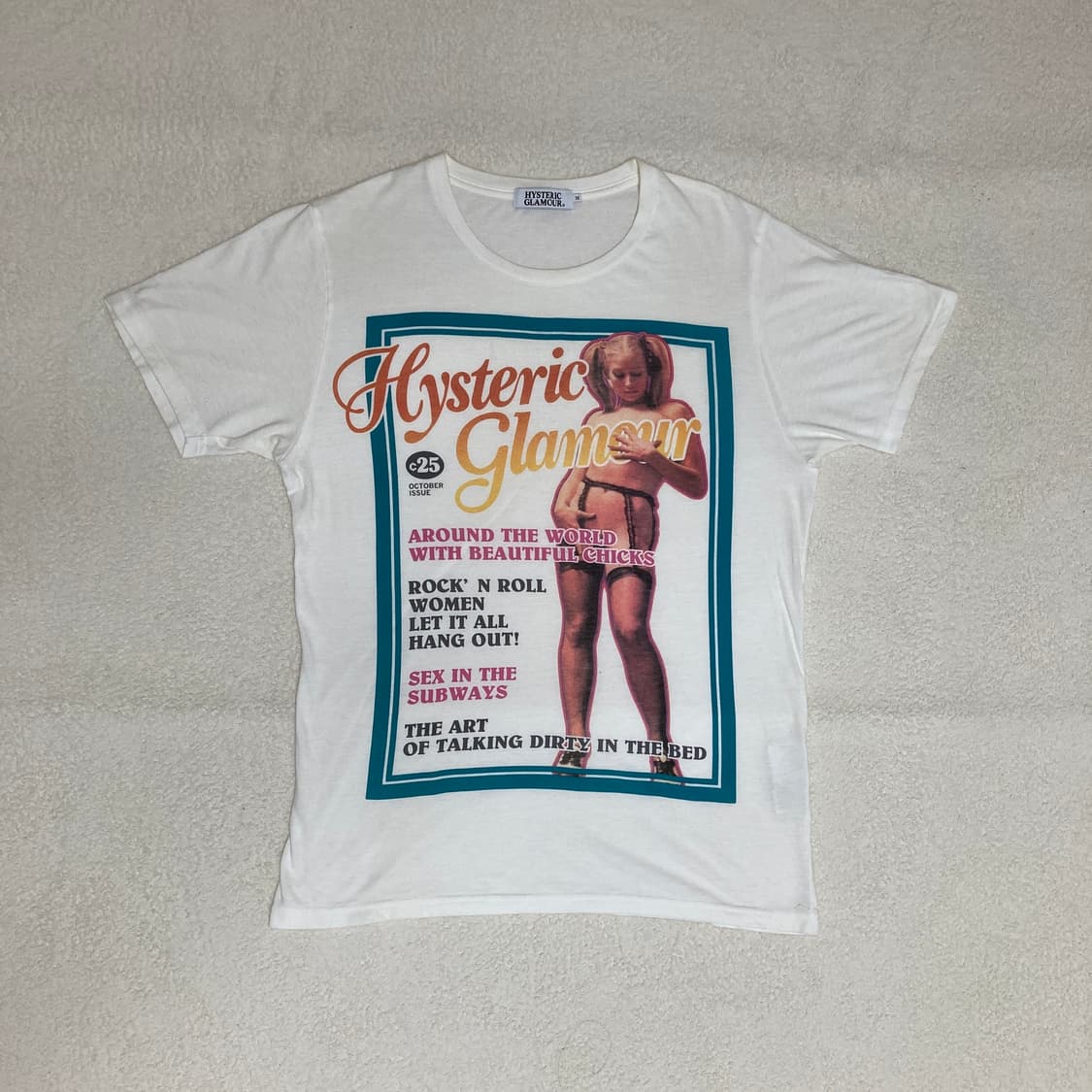히스테릭 글래머 프린팅 티셔츠 상품이미지1