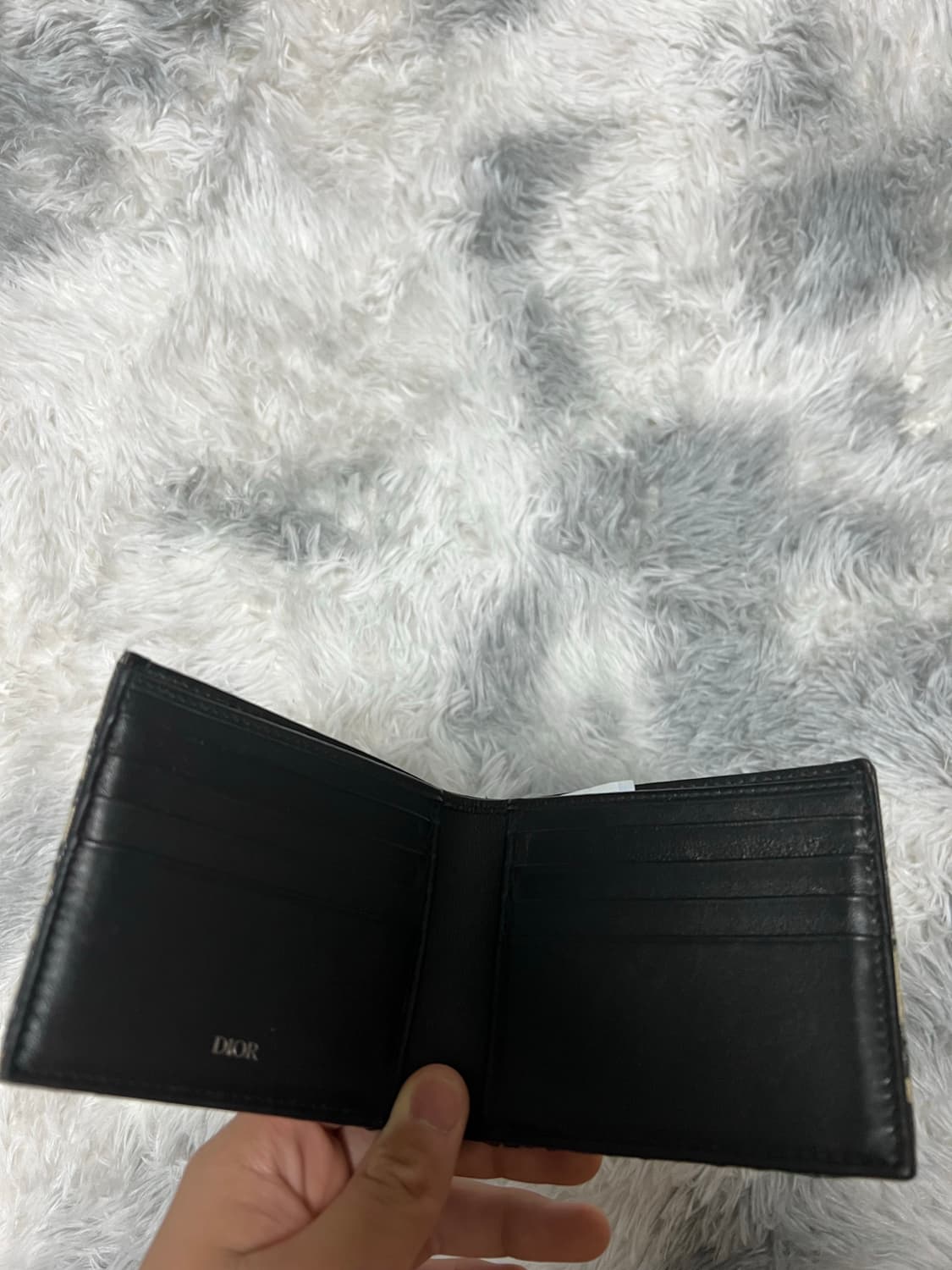 디올 오블리크 베이지 반지갑 급처 상품이미지3