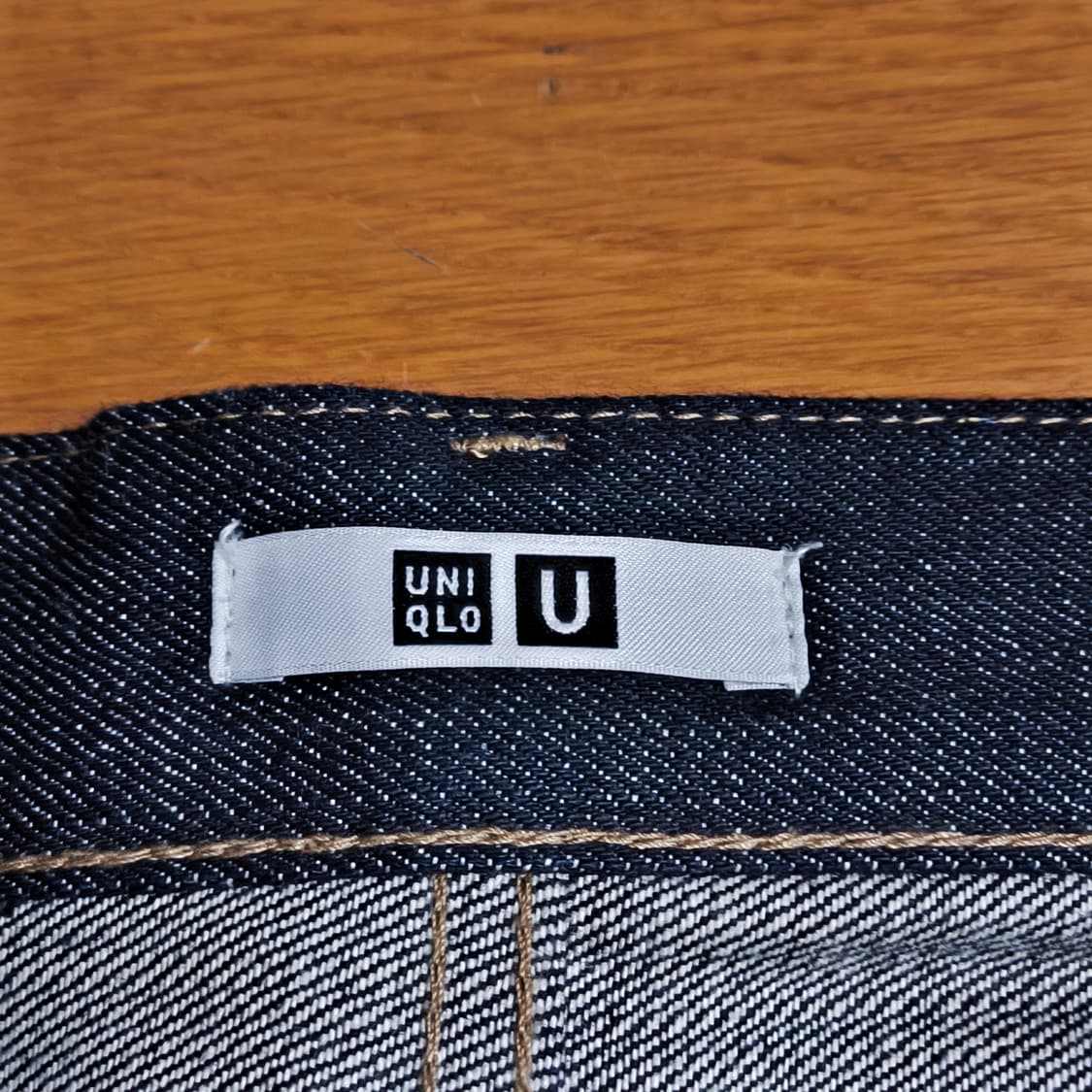 [32] 유니클로 U 셀비지 레귤러핏 데님 상품이미지5