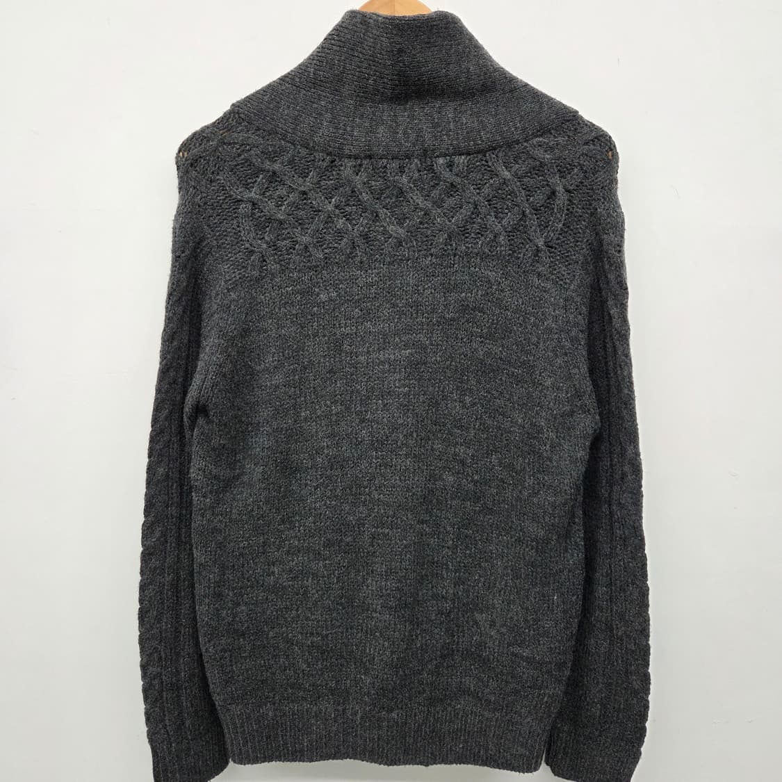 빔즈 케이블 니트 가디건 남L 상품이미지5