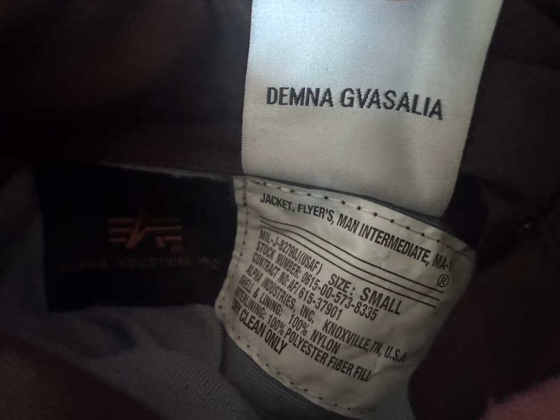 베트멍 알파인더스트리 봄버 small 상품이미지4