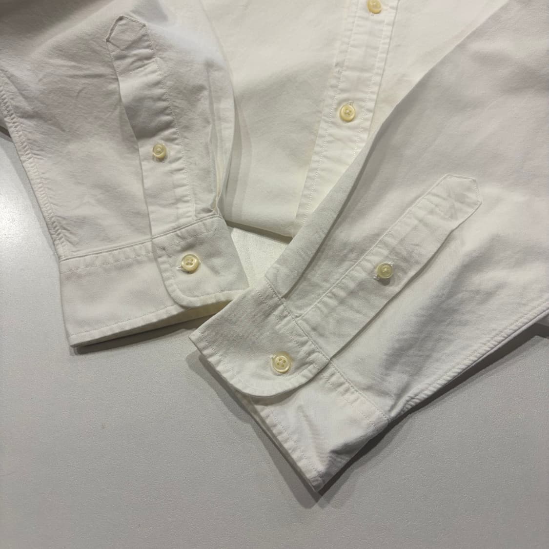 [L] 폴로 랄프로렌 옥스포드 클래식픽 셔츠 화이트 C819 상품이미지5