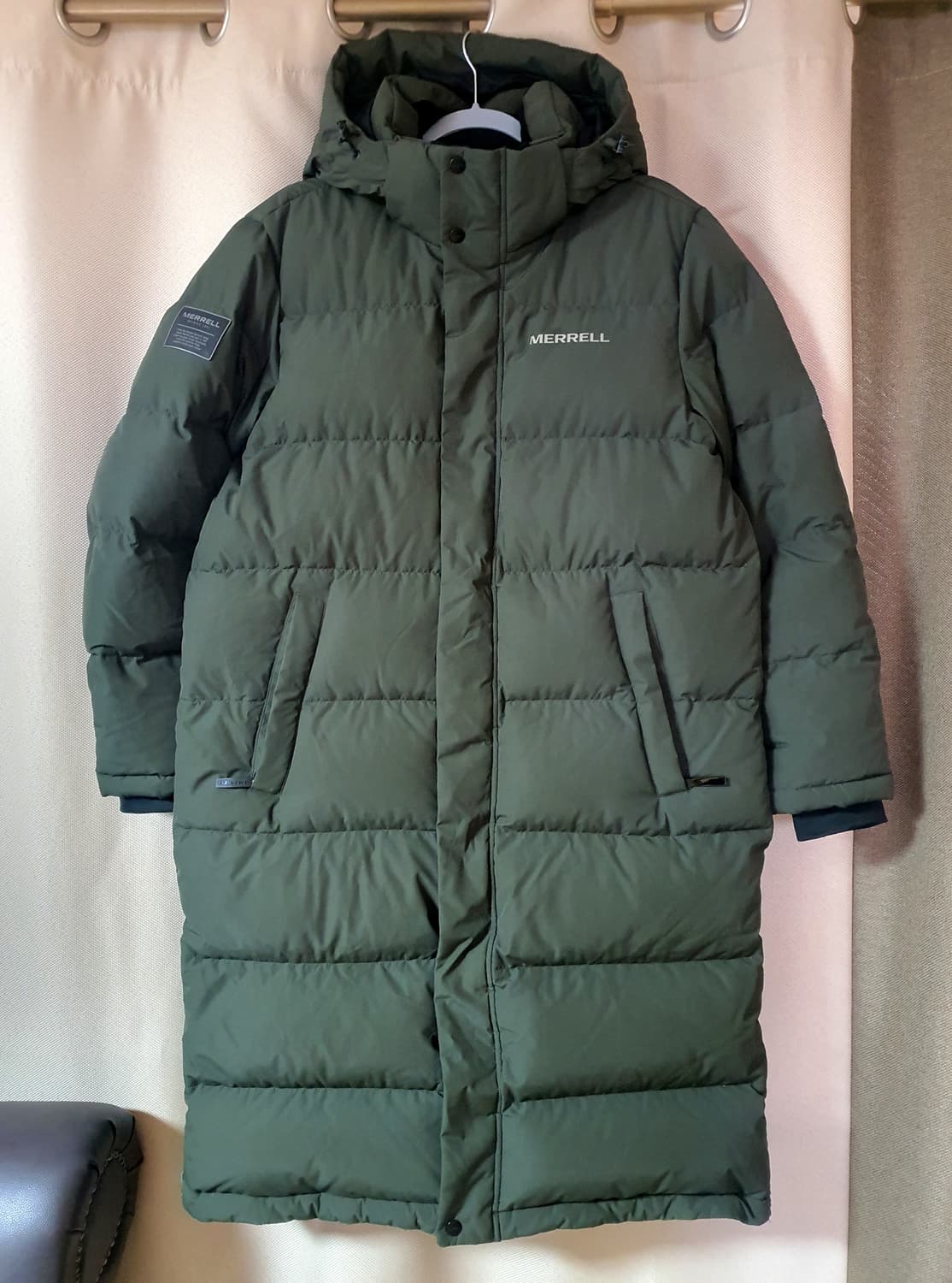 (상태최상) 머렐 덕다운 롱패딩 점퍼 100 상품이미지1