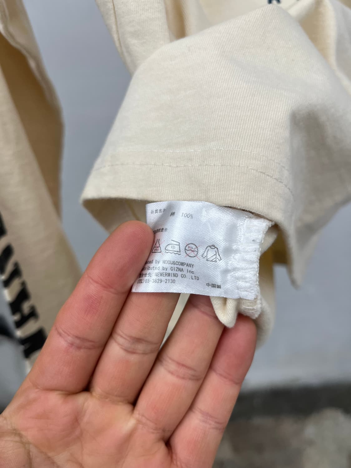 M) VANSON EMBROIDERED LONGSLEEVE 상품이미지6