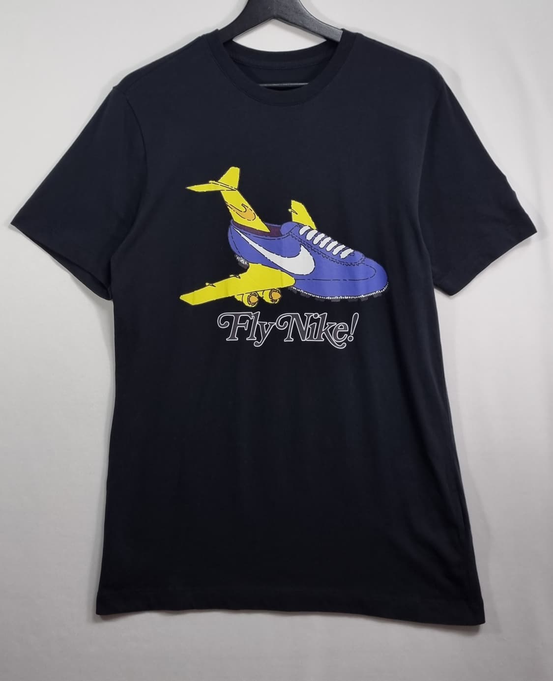 S ) 나이키 블랙 신발비행기 반팔티 상품이미지1