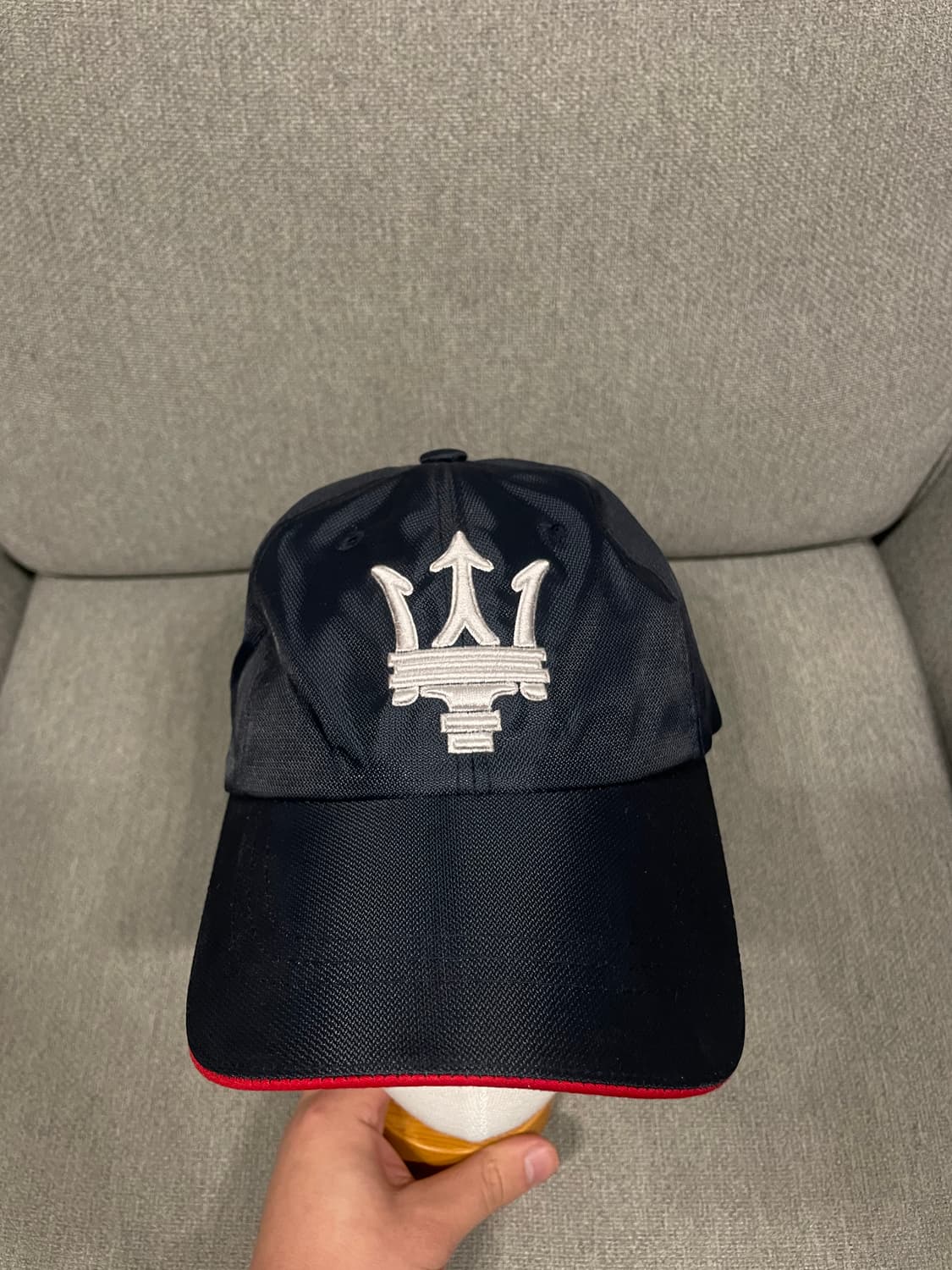 마세라티 네이비 볼캡 상품이미지2