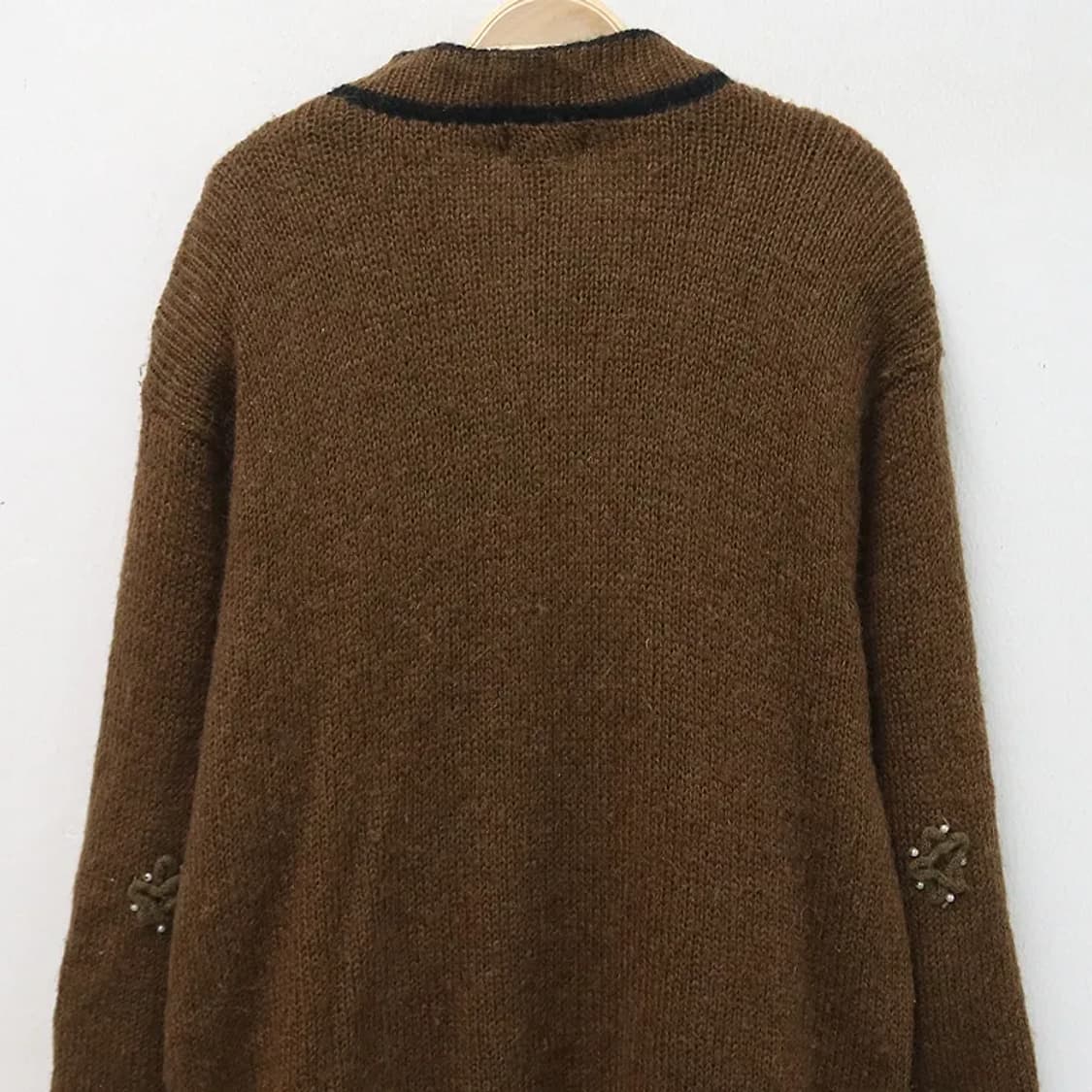 모리걸 무드 울 혼방 롱 가디건 62182 상품이미지6