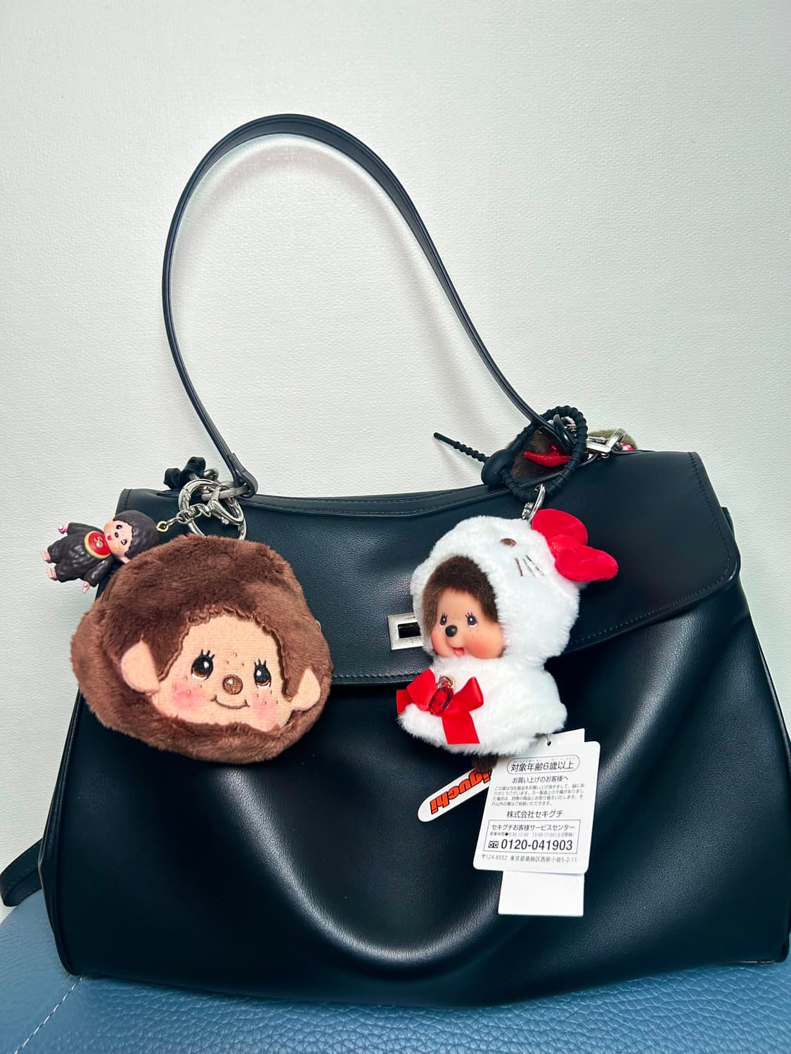 (46)정품대두몬치치💖🙊😻콜라보 커스텀키링 상품이미지9