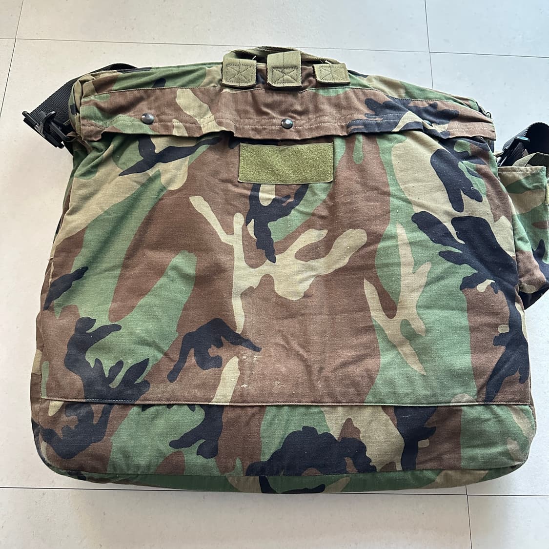 00s 오리지널 미군 HGU-56/P 파일럿 헬멧백 우드랜드 상품이미지9