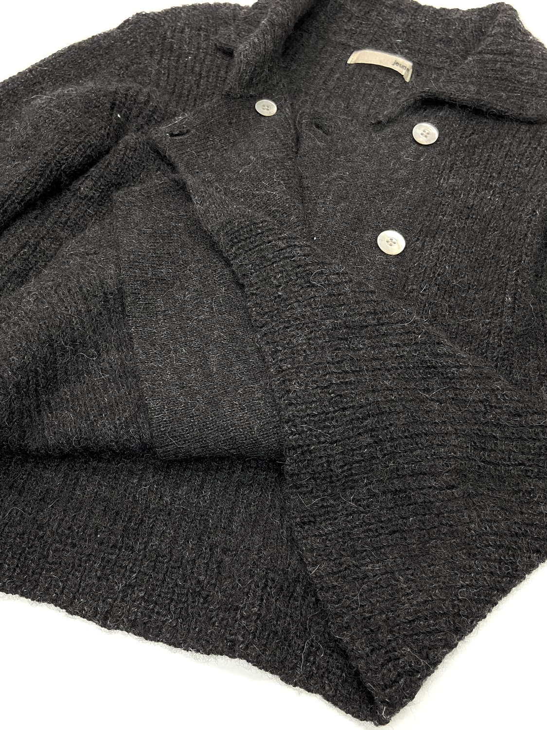 Jeune baby alpaca cardigan 상품이미지4
