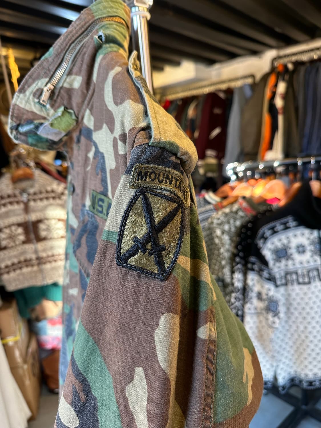 80s Us Army 우드랜드 m65필드자켓 S-R 상품이미지5