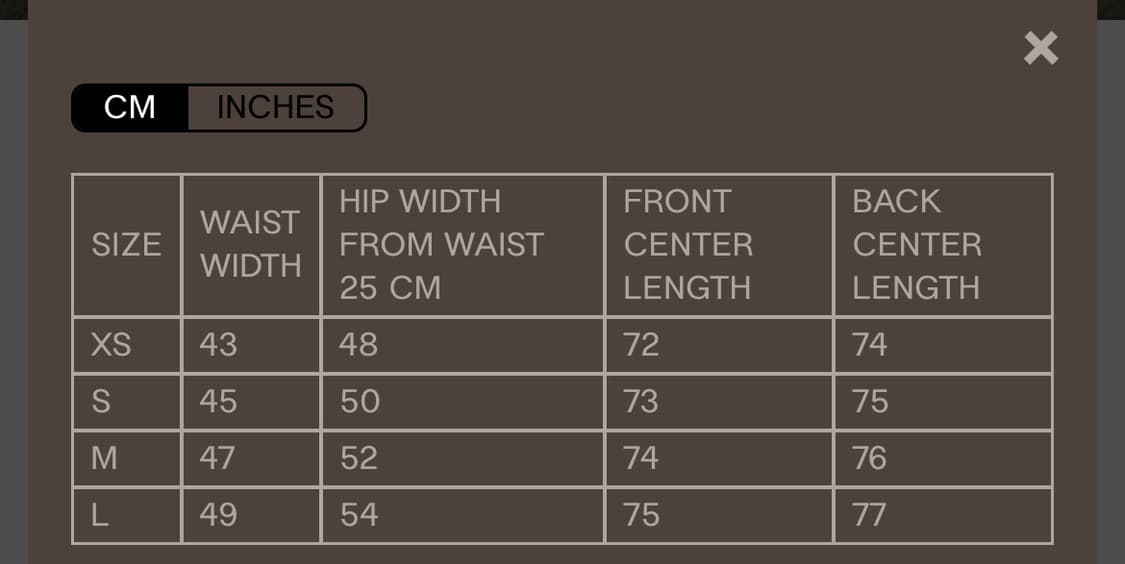 [XS,S,M]로아 하이킹 25fw Gly See Through 스커트 상품이미지9