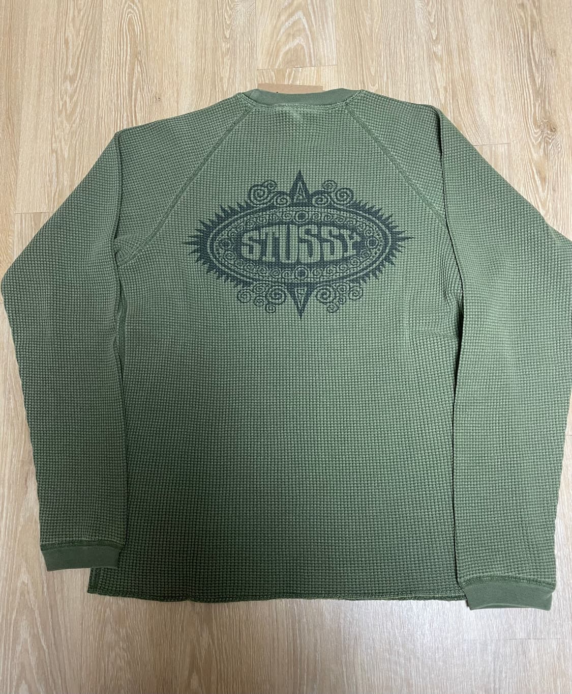 [새상품 M] 스투시 써멀 MANTRA RAGLAN THERMAL 상품이미지5