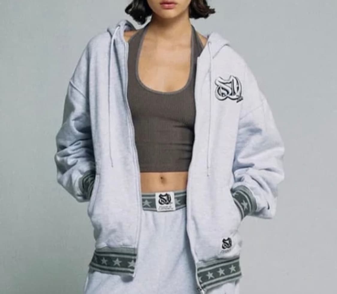 스컬프터 3D Monogram 후드집업 상품이미지1