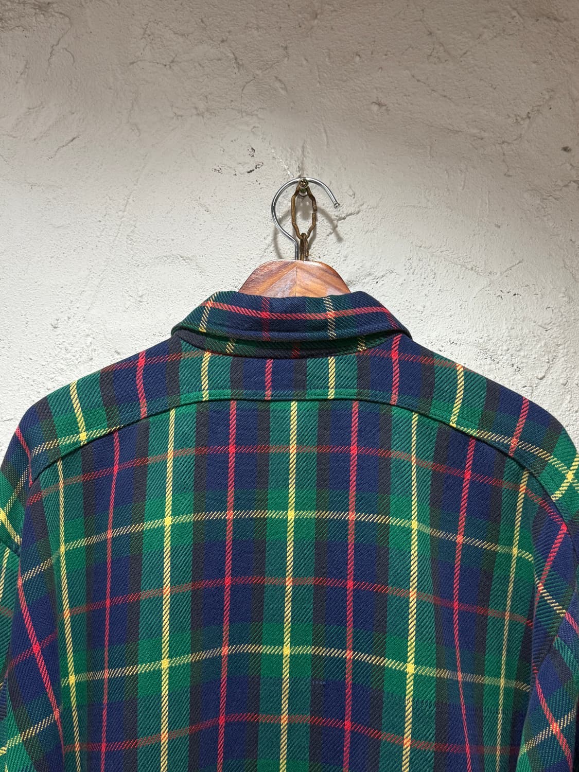 BIG YANK 빅얀크 70년대 더블 포켓 플란넬 타탄체크 셔츠 상품이미지9