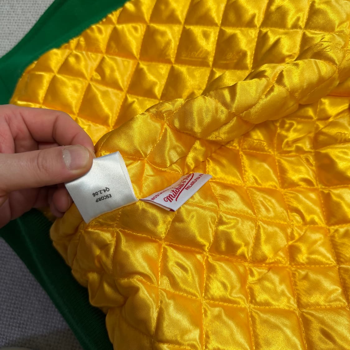 미첼앤네스 보스턴 셀틱스 하드우드 클래식 바시티 울 자켓 상품이미지8