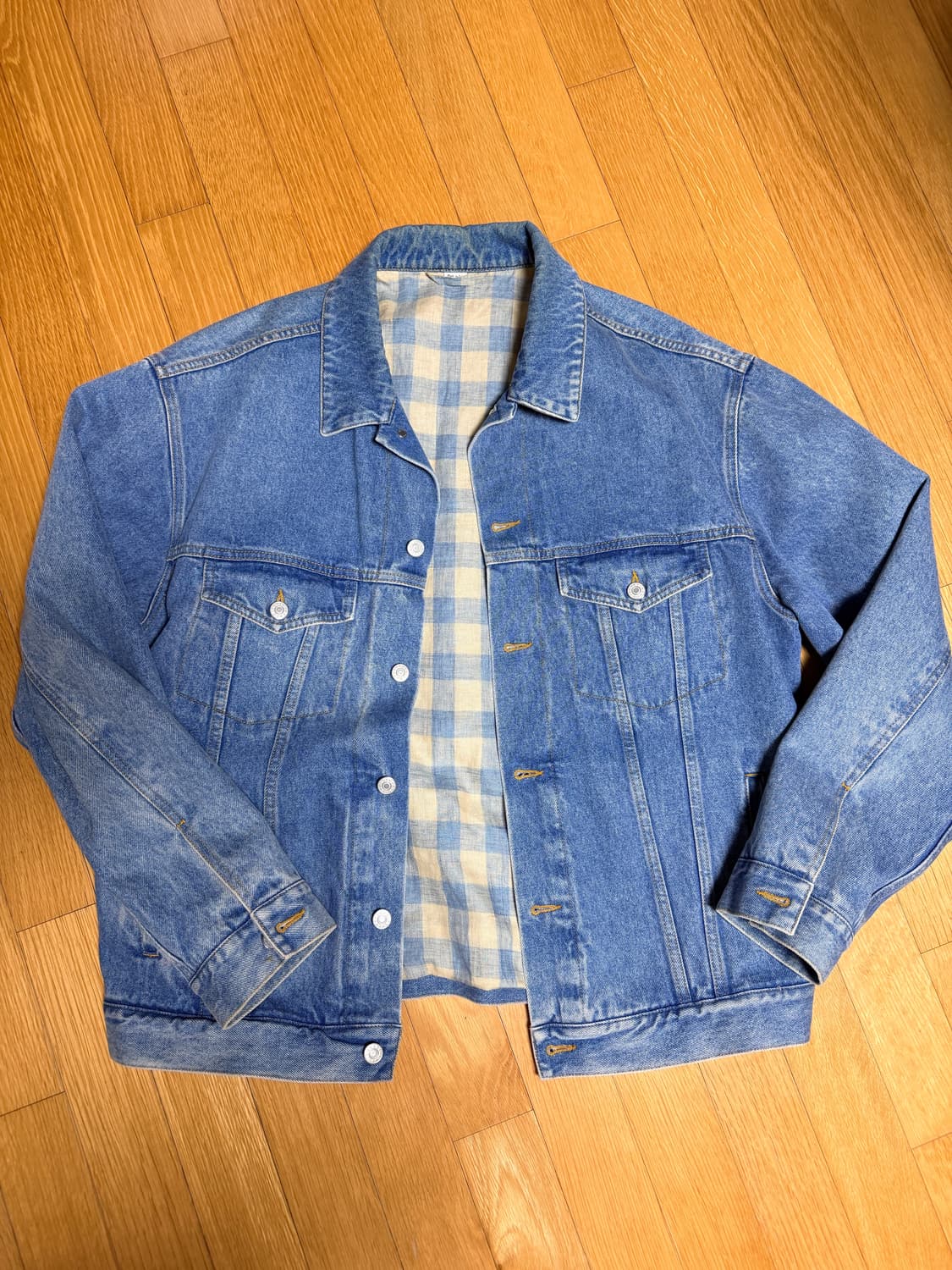 구찌 gucci 청자켓 데님 50사이즈 105~110 상품이미지1