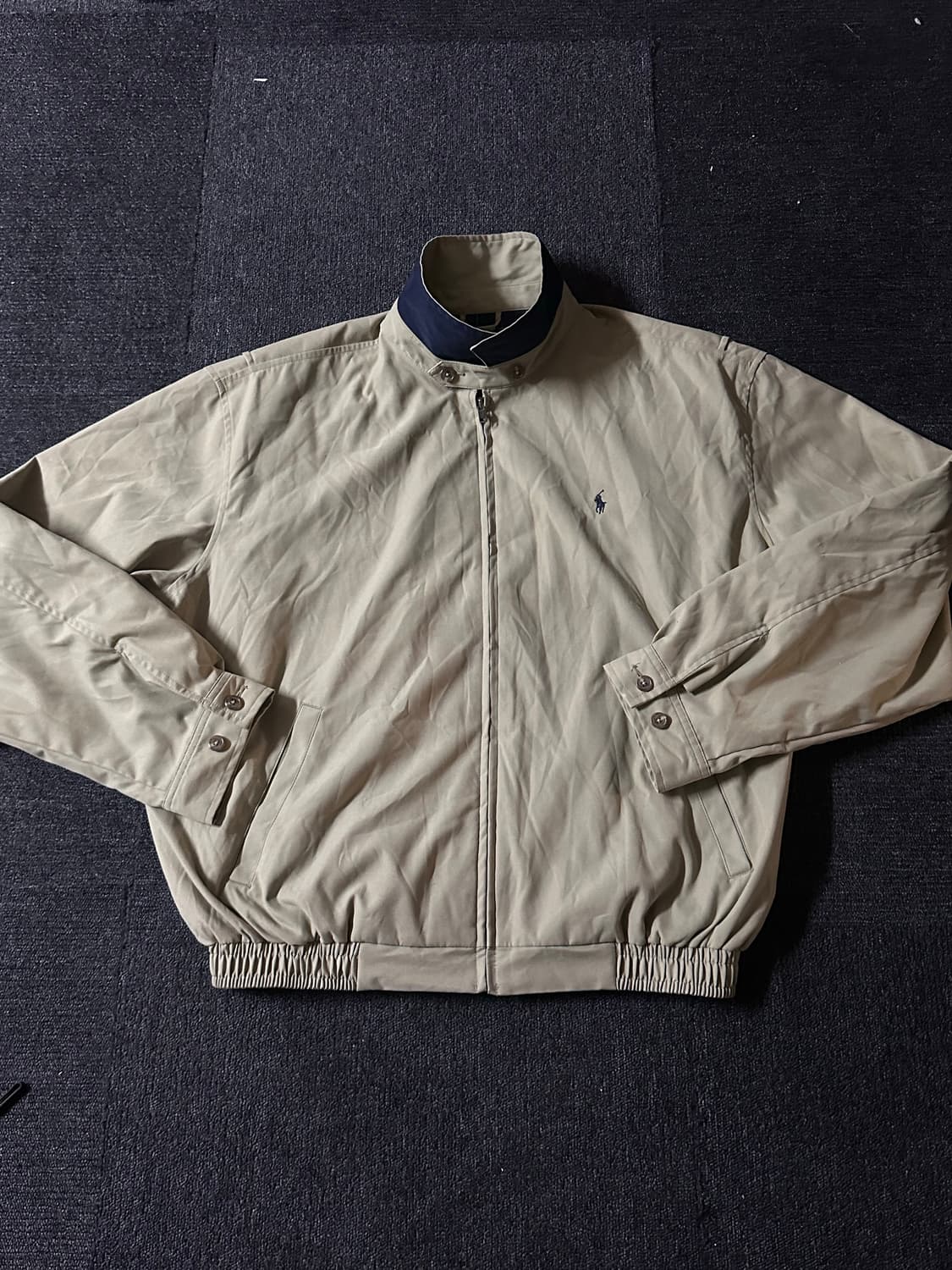 폴로 랄프로렌 베이지 해링턴 스윙탑 자켓 XL 상품이미지4
