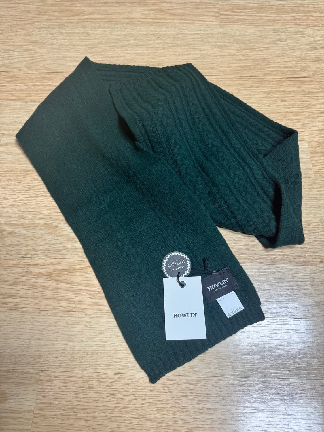 하울린 케이블 페스티벌 스카프 상품이미지1