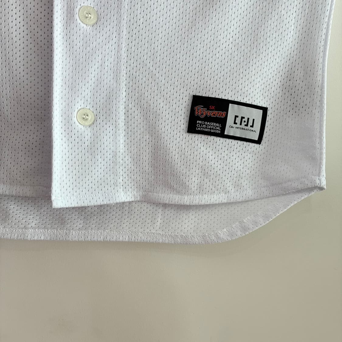 SK와이번스 노마킹 올드 야구 유니폼 상품이미지5