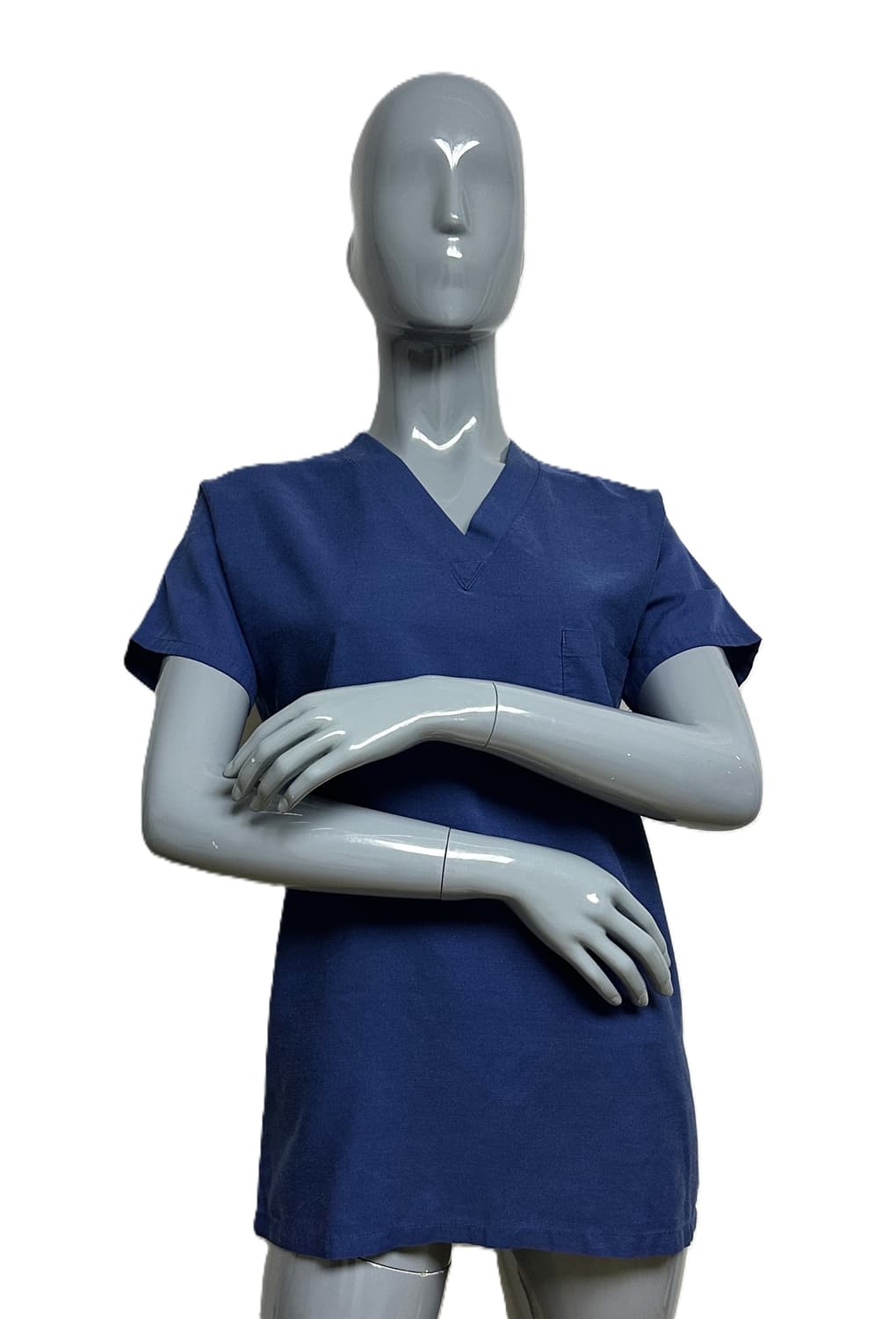 미국 미군 여군용 수술복 간호사 군의관 브이넥 반팔 티셔츠 (XS) 상품이미지1