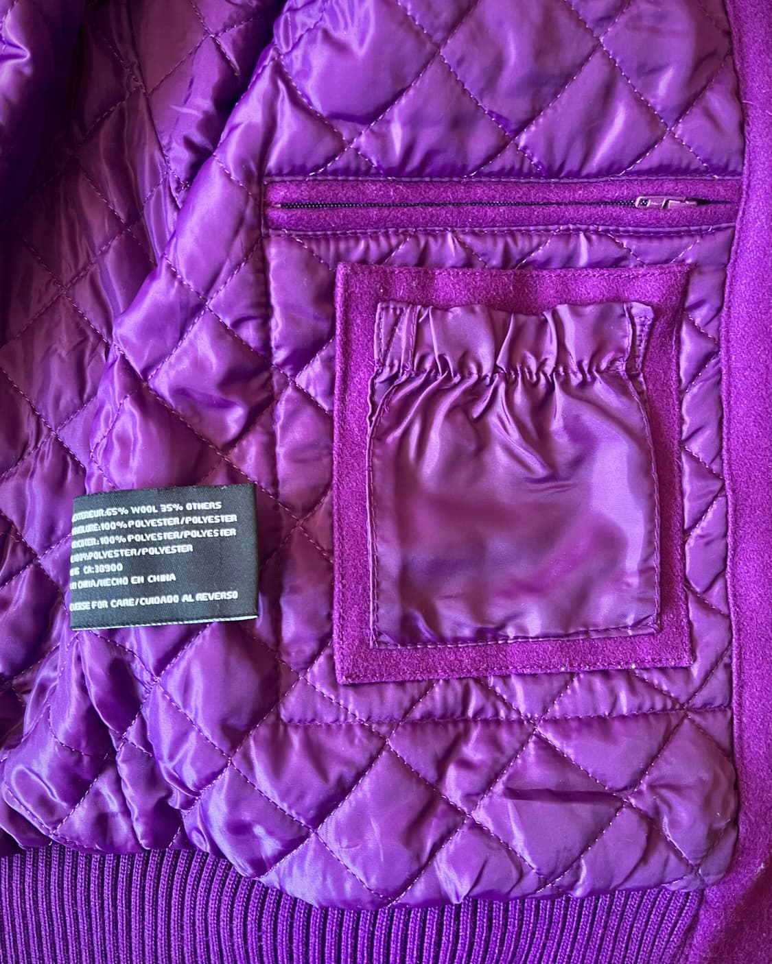 Pelle Pelle Spike Studs Wool Varsity JK 상품이미지9