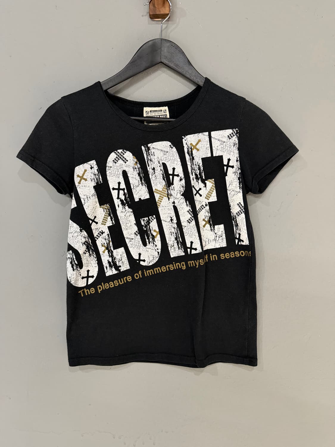 y2k & punk printing detail top 상품이미지5